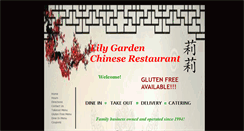 Desktop Screenshot of lilygardenchineserestaurant.com